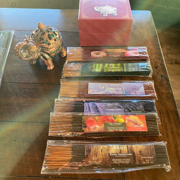 Incense with burner - Picture 1 of 5
